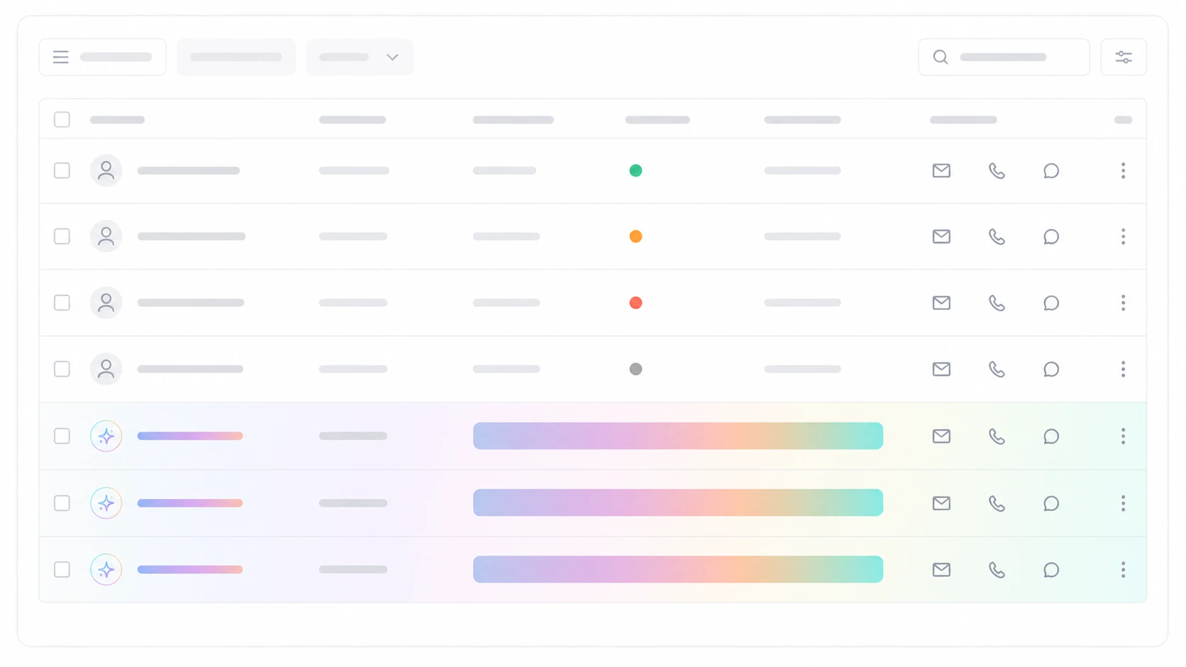 Automatic CRM updates
