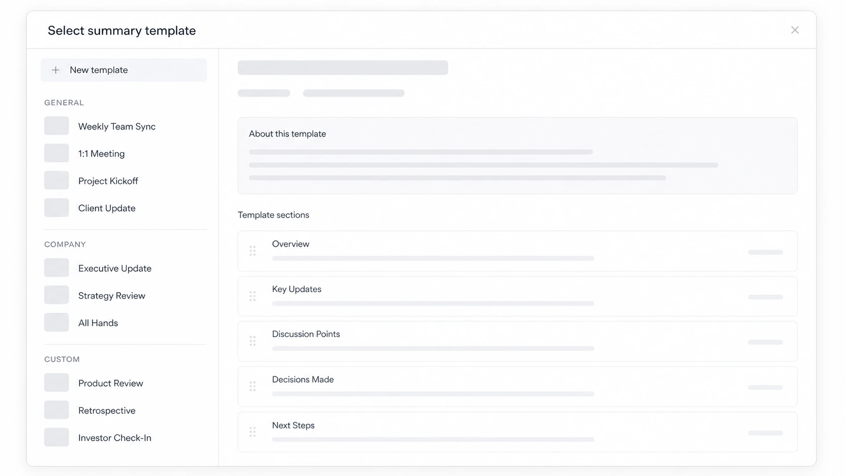 Customize summaries