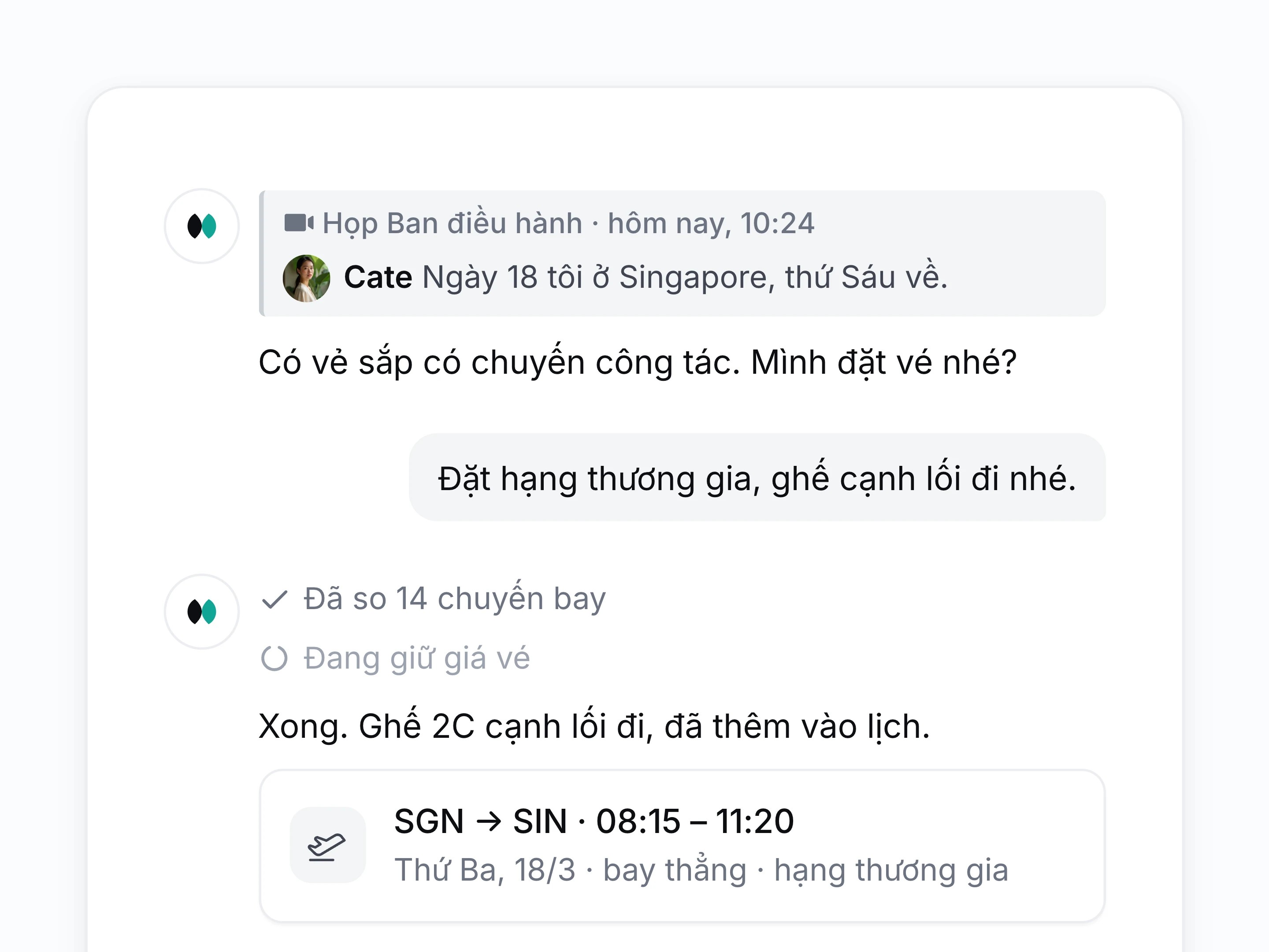 Thực hiện các bước tiếp theo